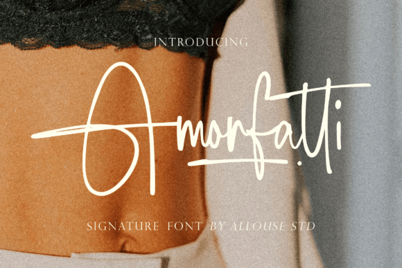 Amorfatti: The Elegant Script Redefining Modern Brand Identity