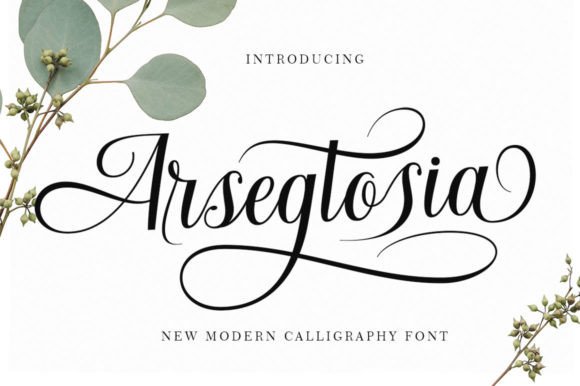 Arsegtosia: A Modern Calligraphic Solution for Creative Work