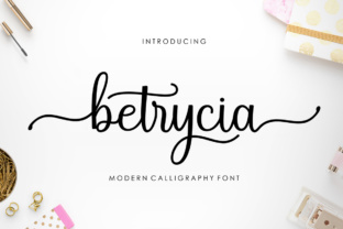 Betrycia: The Modern Calligraphy Script for Any Project