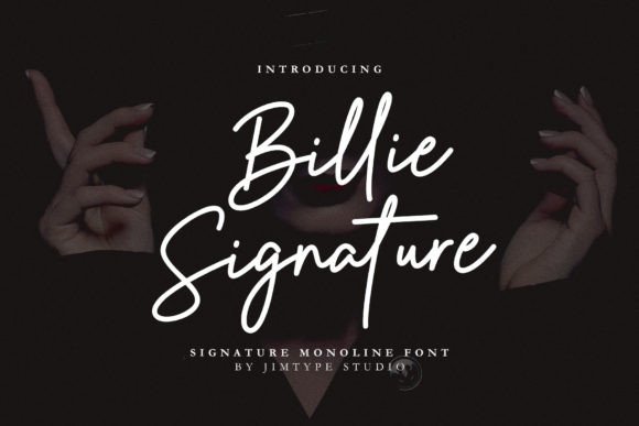 Billie Signature: The Elegant Script for Refined Design