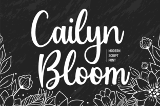 Cailyn Bloom: A Magical Script for Elegant Design