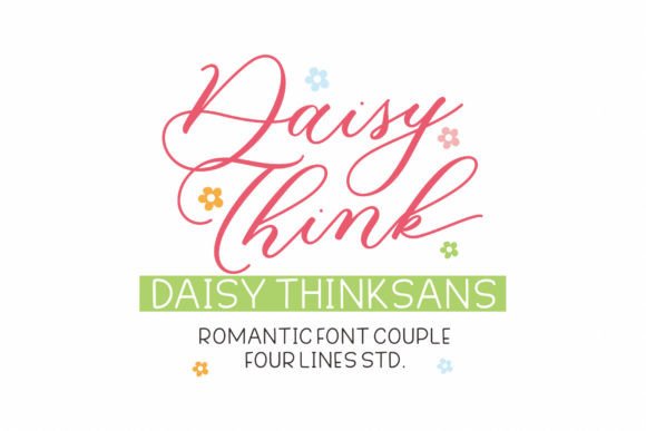 Daisy Think: A Perfect Font Pairing for Chic and Cheery Designs