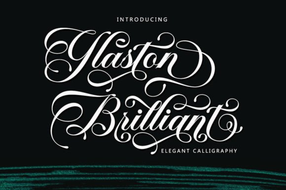 Elevate Your Design with Glanston Brilliant: The Ultimate Elegant Script Font