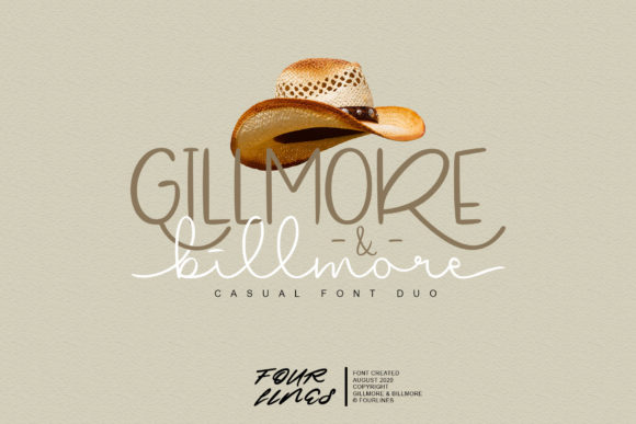 Elevating Digital and Print Design with the Gillmore Billmore Duo Font