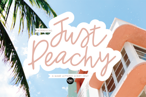 Just Peachy: The Flowing Script Font for Modern Designers