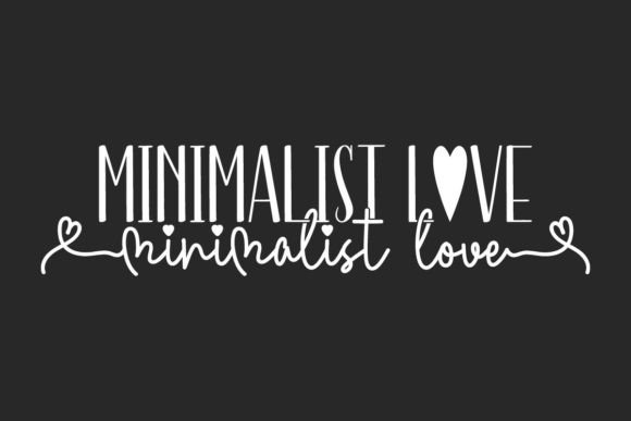 Minimalist Love: A Romantic Font Duo for Modern Design