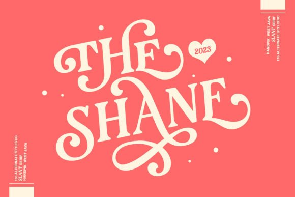 The Shane: Elevating Digital and Print Identity with an Enchanting Script
