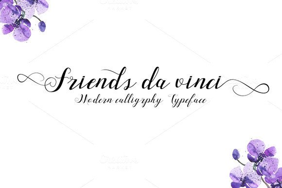 Unveiling the Artistry of Friends Da Vinci: A Calligraphic Tribute to a Master