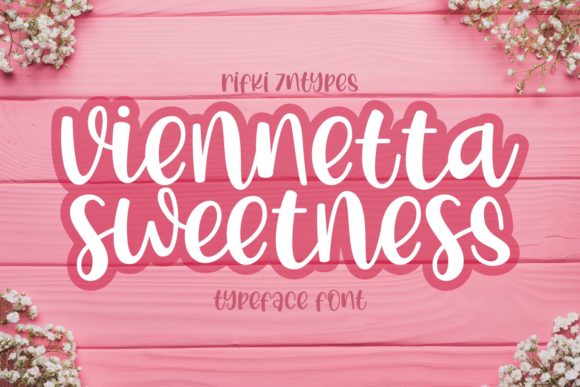 Viennetta Sweetness: The Whimsical Script That Elevates Any Design